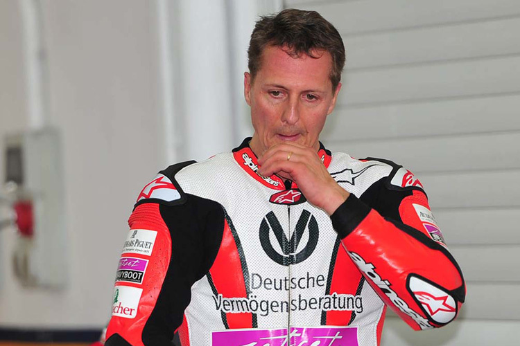 Michael Schumacher machte eine gute Figur