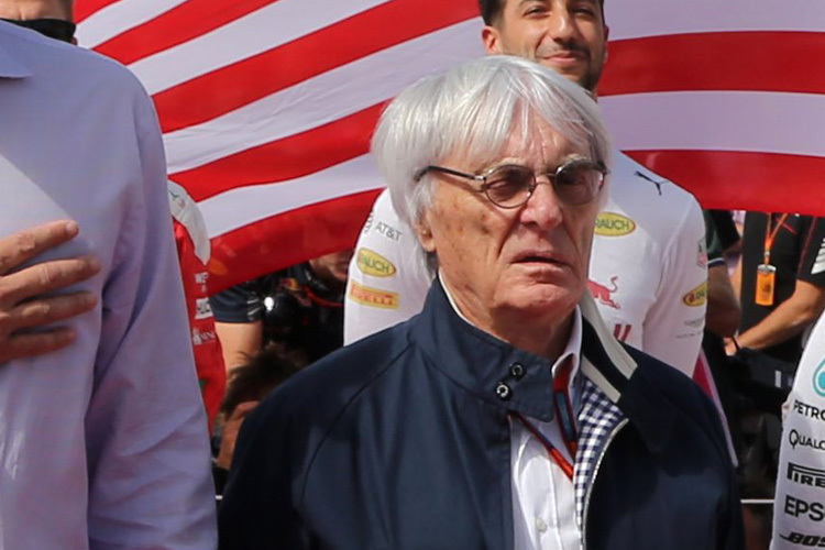 Bernie Ecclestone: «Es heisst doch immer, dass die Piloten die Piste nicht verlassen dürfen»