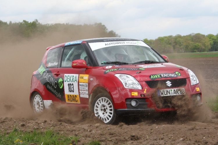 Bareuther kämpft im ADAC Rallye Junior Cup