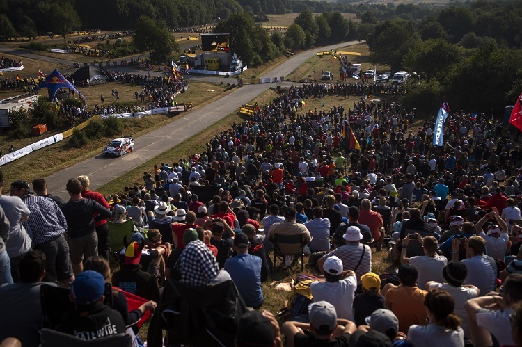Mehr als 220.000 Zuschauer 2018 bei der Rallye Deutschland