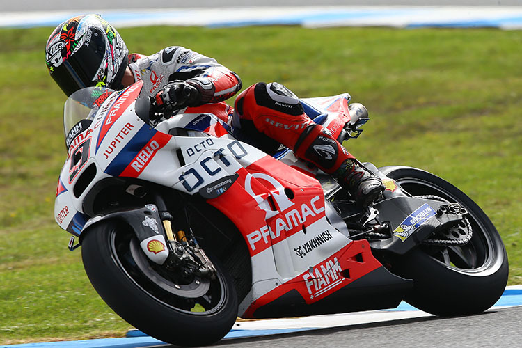 Danilo Petrucci auf der Ducati GP15 auf Phillip Island