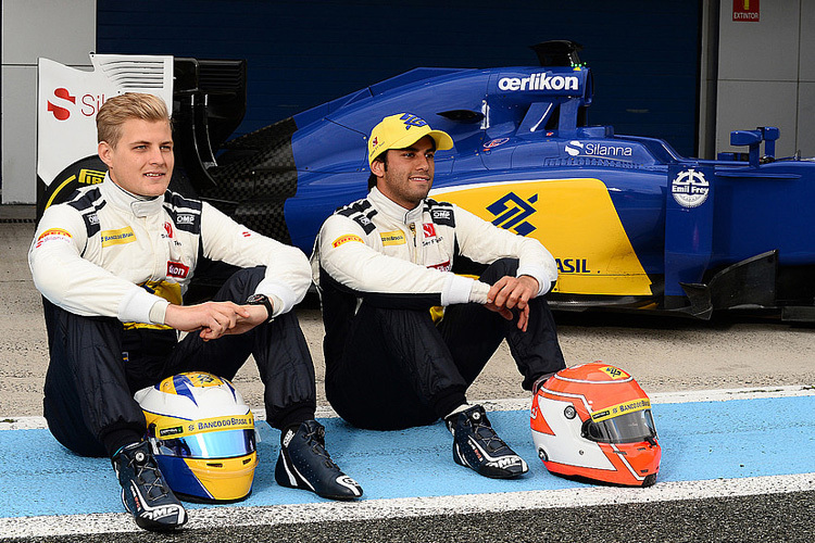 Marcus Ericsson und Felipe Nasr