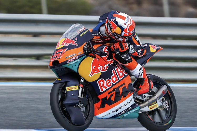 Moto3-Rookie Brian Uriarte