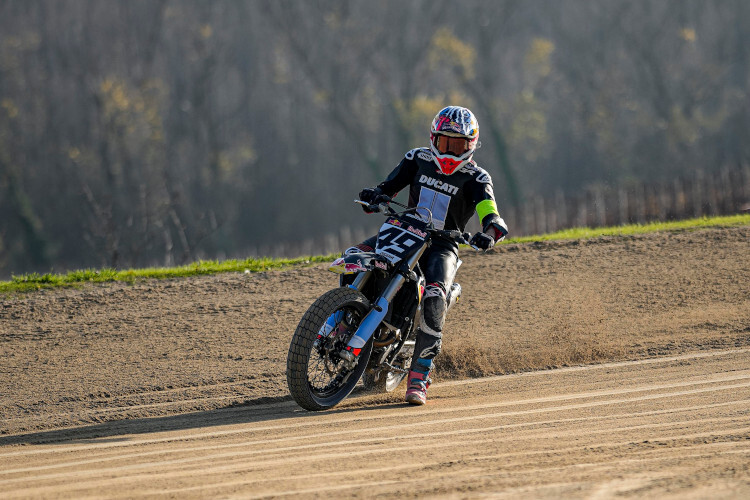 Fabio Di Giannantonio auf der Rossi-Ranch: Dieses Bike ist ebenfalls verschwunden