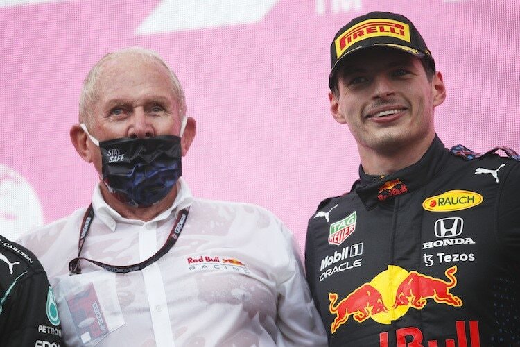 Max Verstappen und Helmut Marko