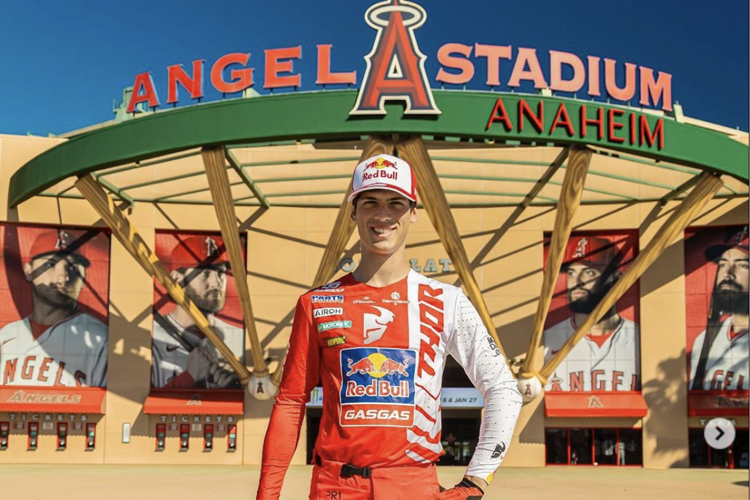 Jorge Prado startet in Anaheim