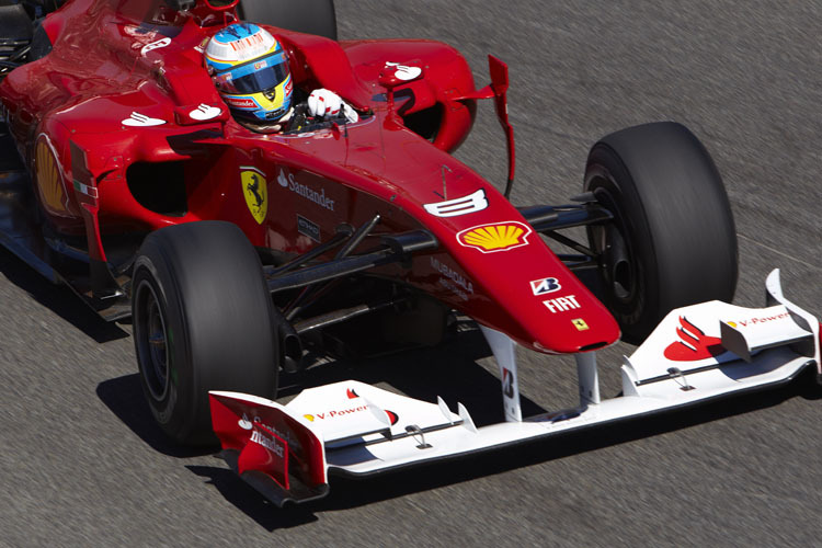 Fernando Alonso, schnellster Mann in Monza