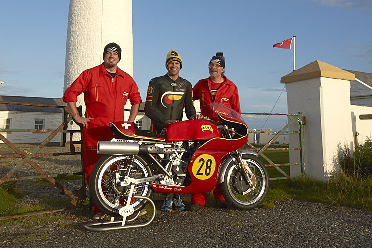 Egli-Racing Team: Gregor Frei, Horst Saiger, Jürg Lindenmann (v.l.n.r.)