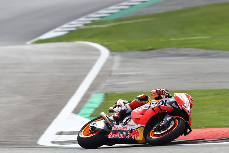 Marc Márquez in Silverstone: Platz 2 am Freitag