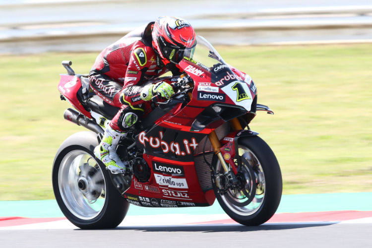 Alvaro Bautista in Misano