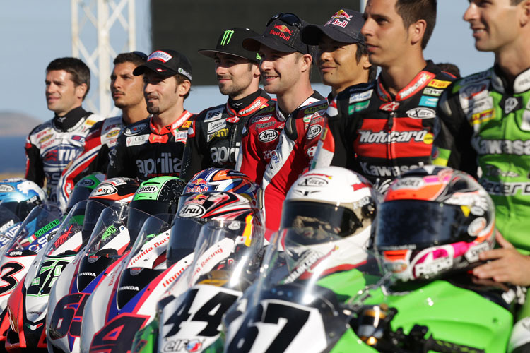 Die Stars der Superbike-WM 2012