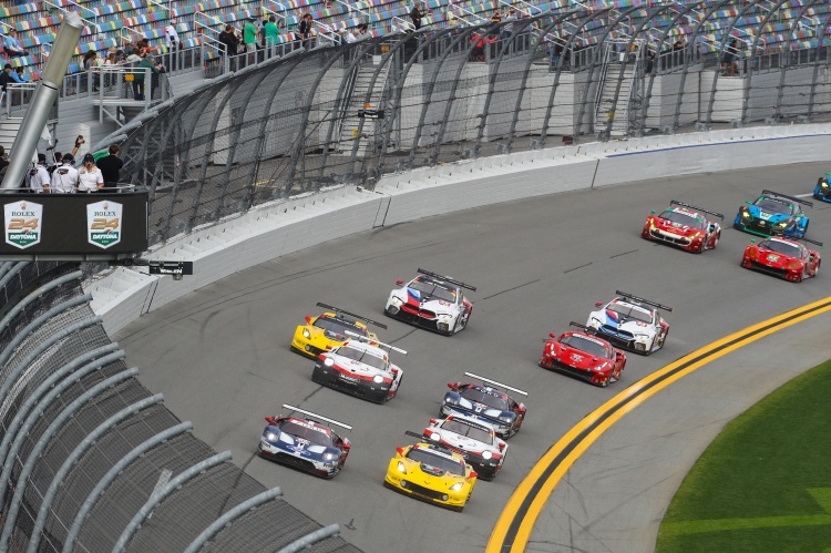 Die Fahrzeuge der GTLM-Klasse von BMW, Corvette, Ferrari, Ford und Porsche werden beim Petit Le Mans 2019 eine gute Show bieten