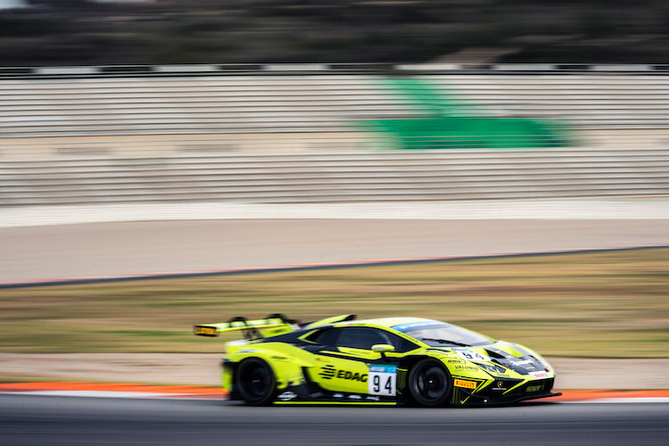 Nicki Thiim im SSR Performance Lamborghini bei der GT Winter Series in Valencia