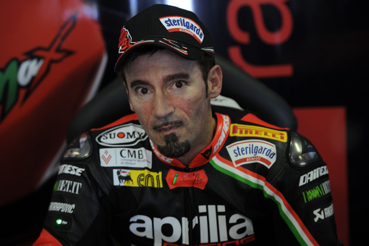 Max Biaggi verbindet viel mit Aprilia