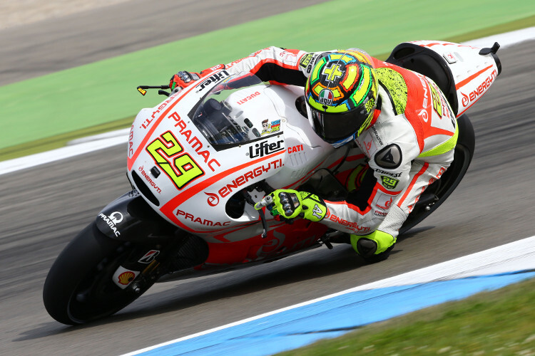 Pramac-Ducati-Pilot Andrea Iannone