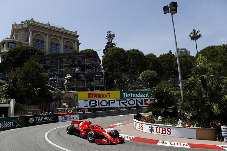 Kimi Räikkönen in Monaco
