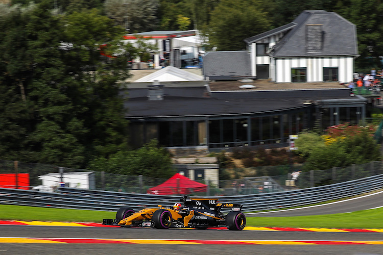 Nico Hülkenberg 2017 in Spa-Francorchamps