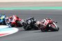 Takaaki Nakagami hier noch vor Vinales, Zarco und Mir