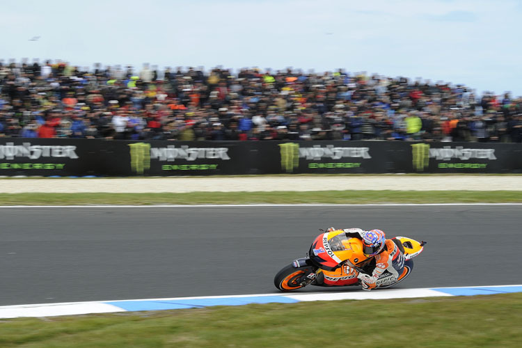 Casey Stoner fährt gerne vor seinen Landsleuten