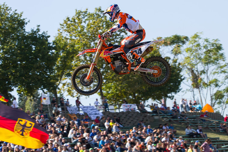 Jeffrey Herlings gewann den ersten Lauf in Imola