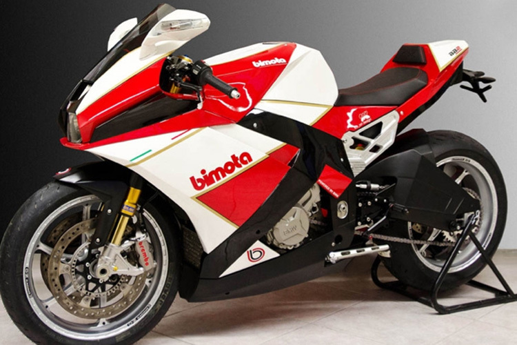 Die Bimota BB3 hat den starken Motor der BMW S1000RR