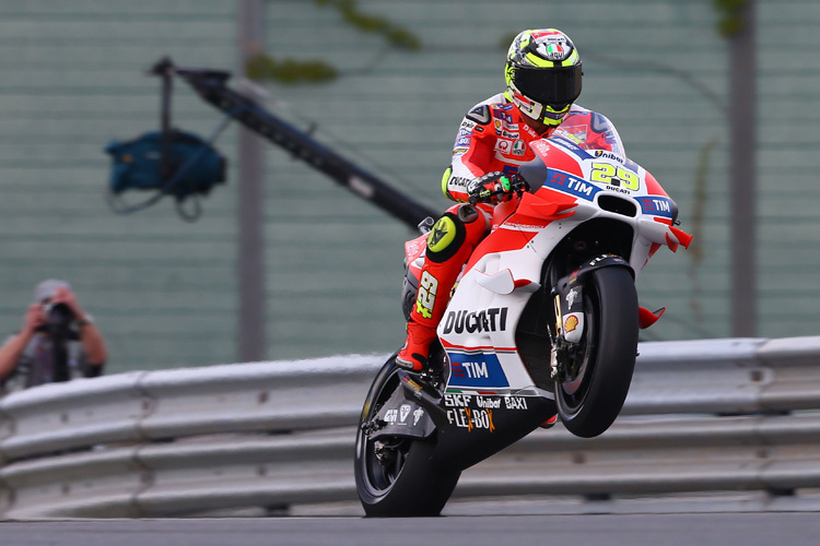 Andrea Iannone sieht sich in der Favoritenrolle