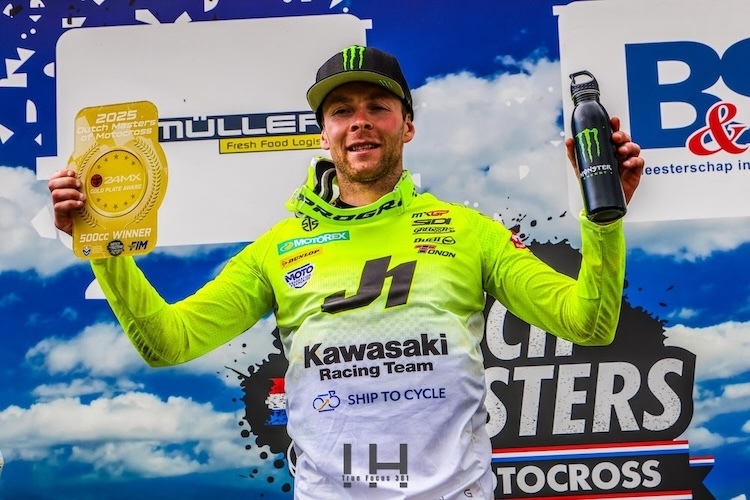 Romain Febvre holte sich den Titel in der niederländischen Serie Dutch Masters of Motocross