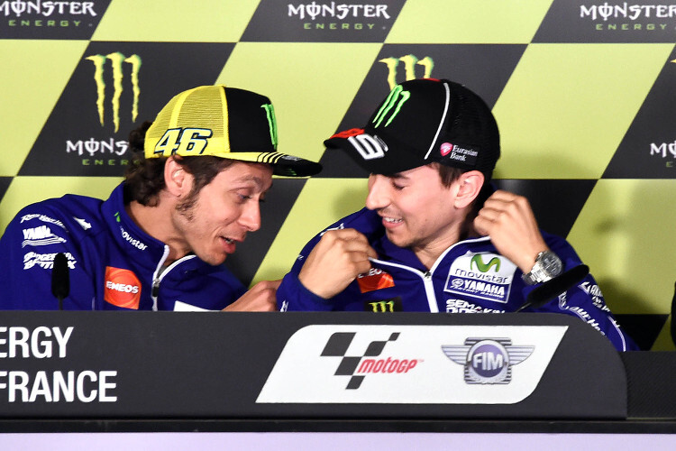 Valentino Rossi weiß, dass er es in Le Mans mit Márquez und Lorenzo zu tun bekommen wird