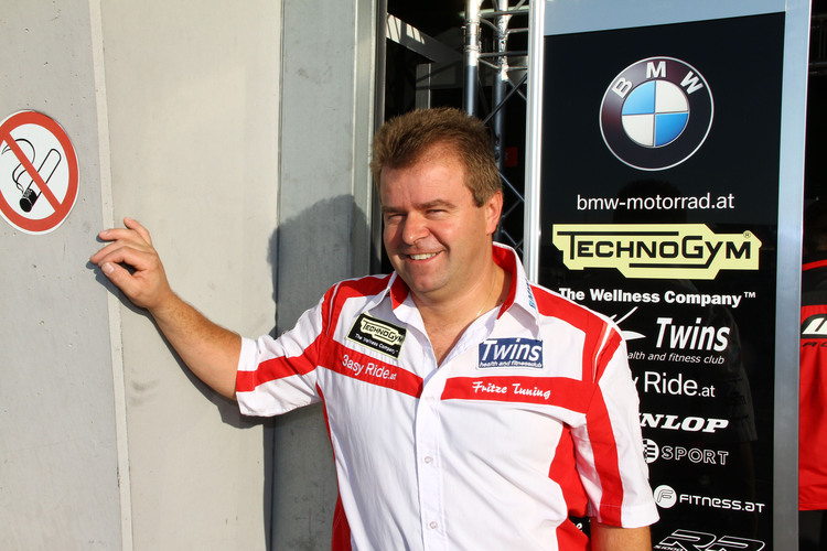 Remus-Racing-Teamteilhaber Fritz Schwarz