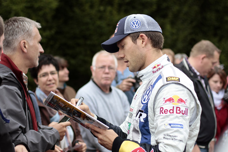 Sébastien Ogier: In Australien konnte er noch keine weltmeisterlichen Autogramme verteilen