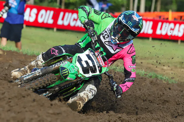 Eli Tomac holte in Crawfordsville seinen ersten Tagessieg der Saison