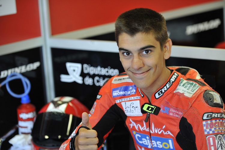 Alberto Moncayo: Erstmals in einem GP-Training ganz vorne
