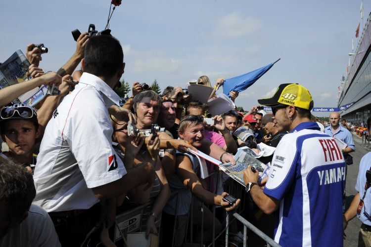 Publikumsliebling Rossi geht, Fiat auch