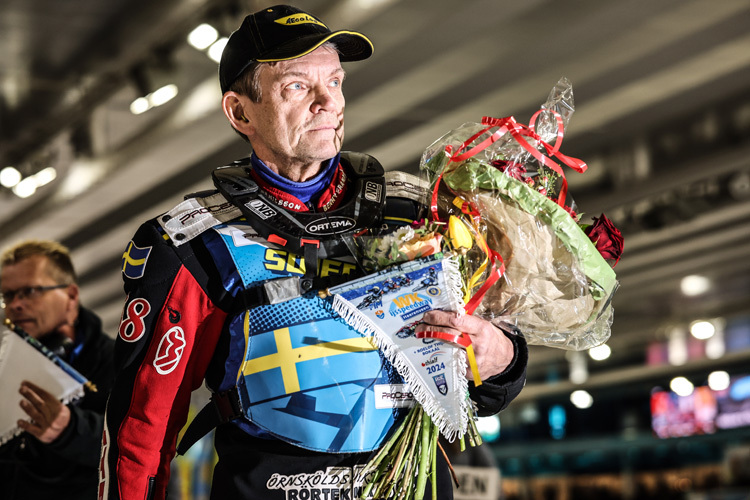  Stefan Svensson nach seinem letzten Rennen