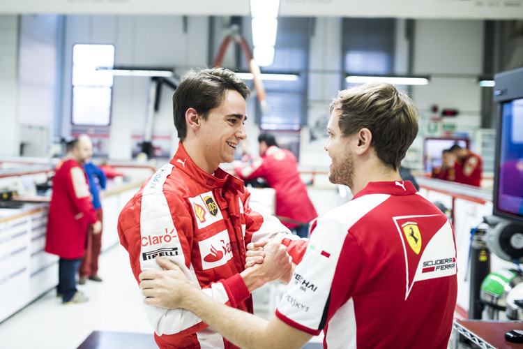 Der dritte Mann: Esteban Gutiérrez ist der offizielle Ersatzmann für den vierfachen Formel-1-Champion Sebastian Vettel