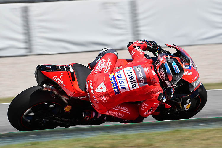 Danilo Petrucci beim MotoGP-Test in Barcelona 2019