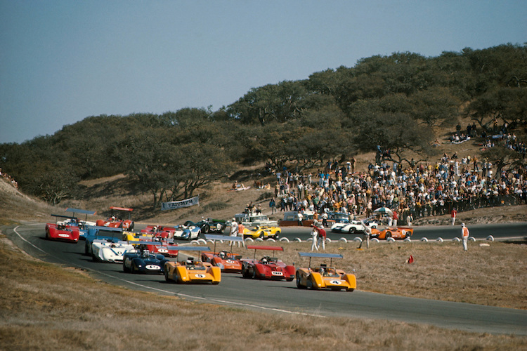Denny Hulme und Bruce McLaren führen 1969 das CanAm-Feld an
