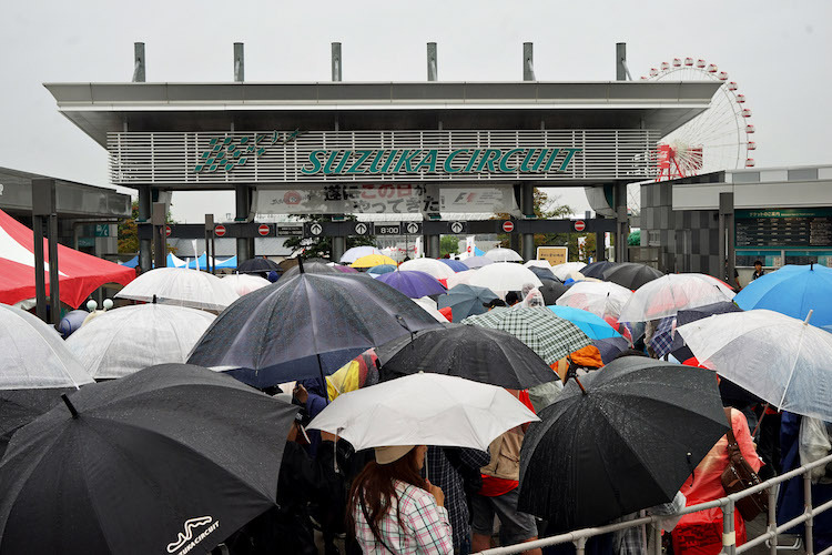 So ungefähr könnte das ab Samstag in Suzuka aussehen