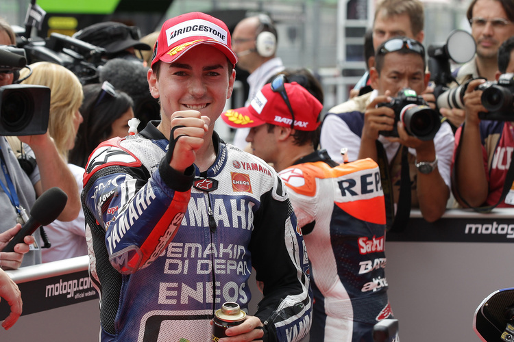 Will in Valencia siegen: Weltmeister Jorge Lorenzo