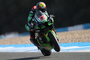 Tito Rabat in Jerez mit einer Werks-Kawasaki