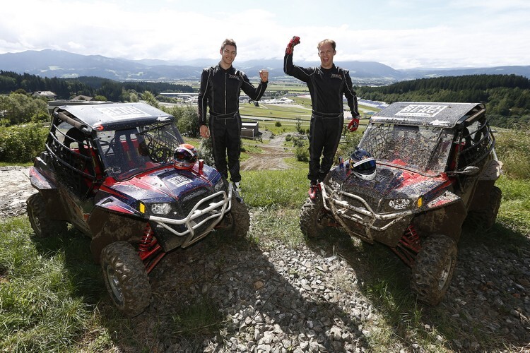 Edoardo Mortara und Mattias Ekström