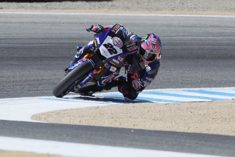 Alex Lowes in Laguna Seca