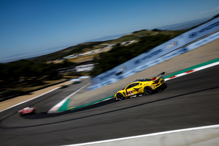 An die Corvette Z06 GT3.R wurde Hand angelegt