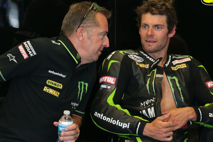 Hervé Poncharal und Cal Crutchlow