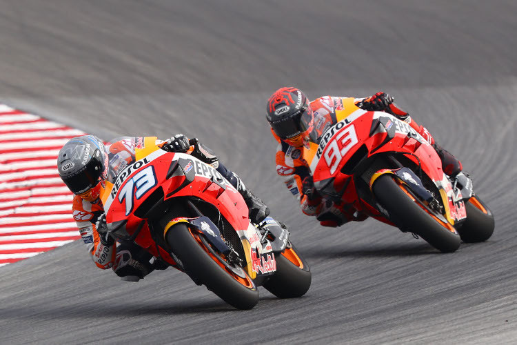 Das neue Repsol-Duo: Alex und Marc Márquez