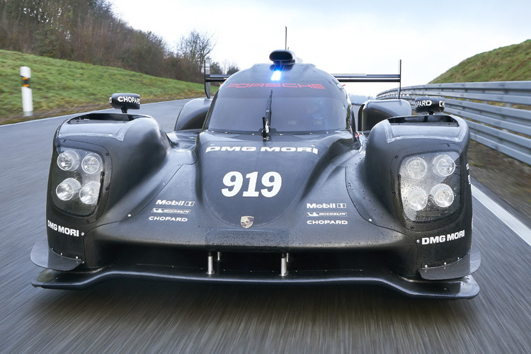 Porsche testete fünf Tage mit dem 2015er 919