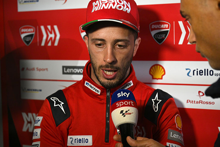 Andrea Dovizioso in Katar