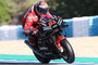 Pecco Bagnaia sorgte mit seiner Bestzeit auf dem 2022-Prototyp für Verwunderung
