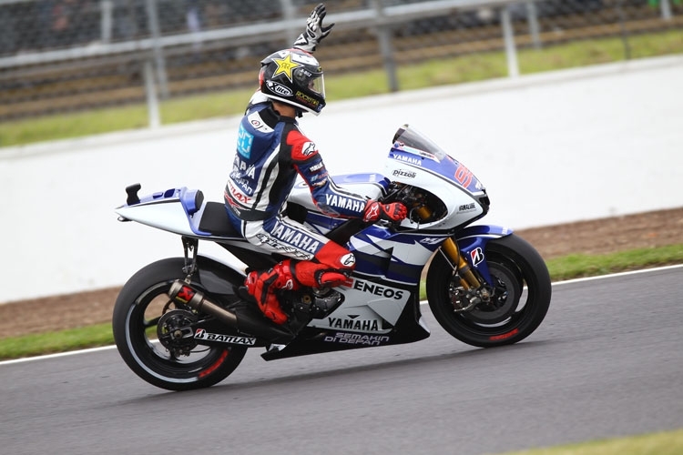 Jorge Lorenzo siegte in Silverstone 