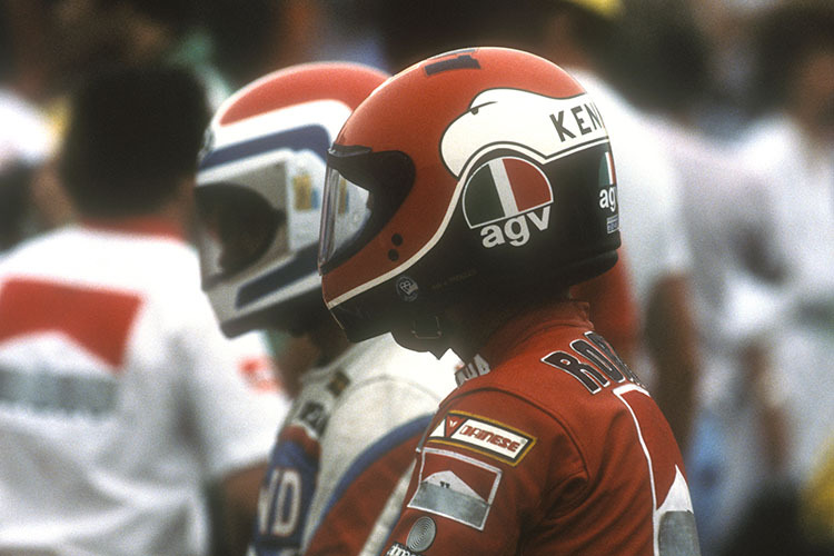 Die Rivalen Spencer (links) und Roberts 1983